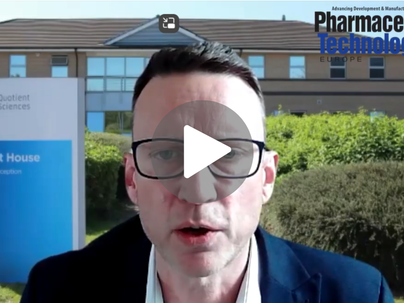 Watch the recent video with PharmTech Europe and Andy Lewis