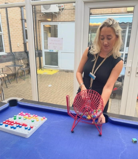 bingo hosted at Nottingham clinic